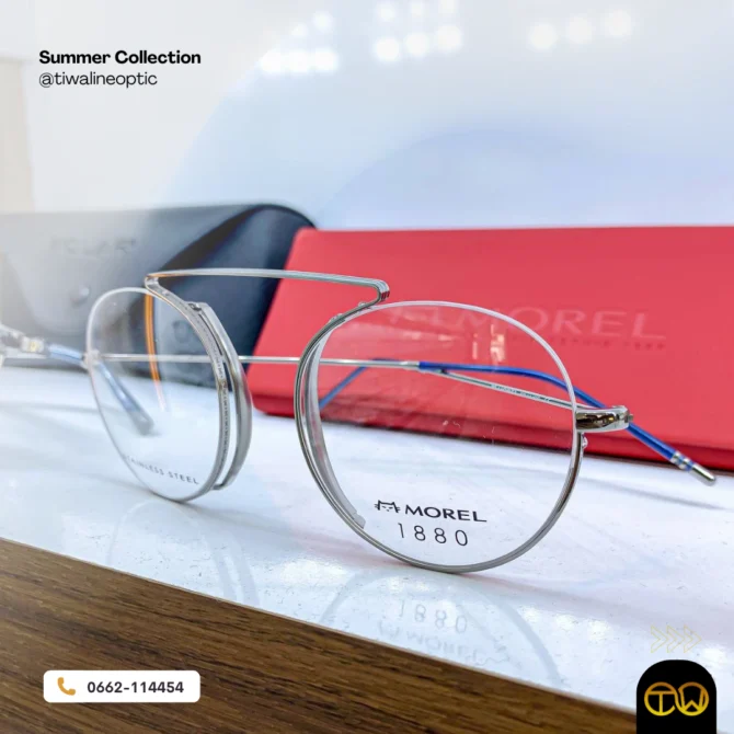 Lunettes Morel - Acier Inoxydable